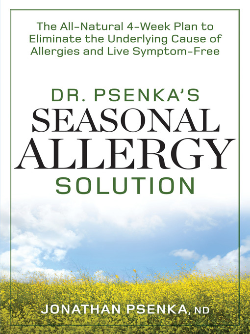 Title details for Dr. Psenka's Seasonal Allergy Solution by Jonathan Psenka - Wait list